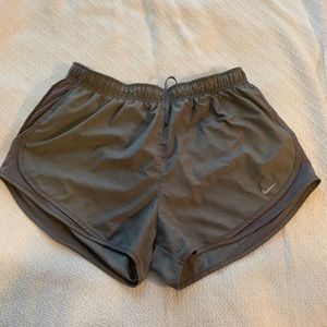 Nike Gray Dri Fit Athletic Shorts XL